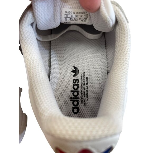 Adidas Superstar Pure J womans white leather sneakers size 5 SKU 8481 - Picture 13 of 16